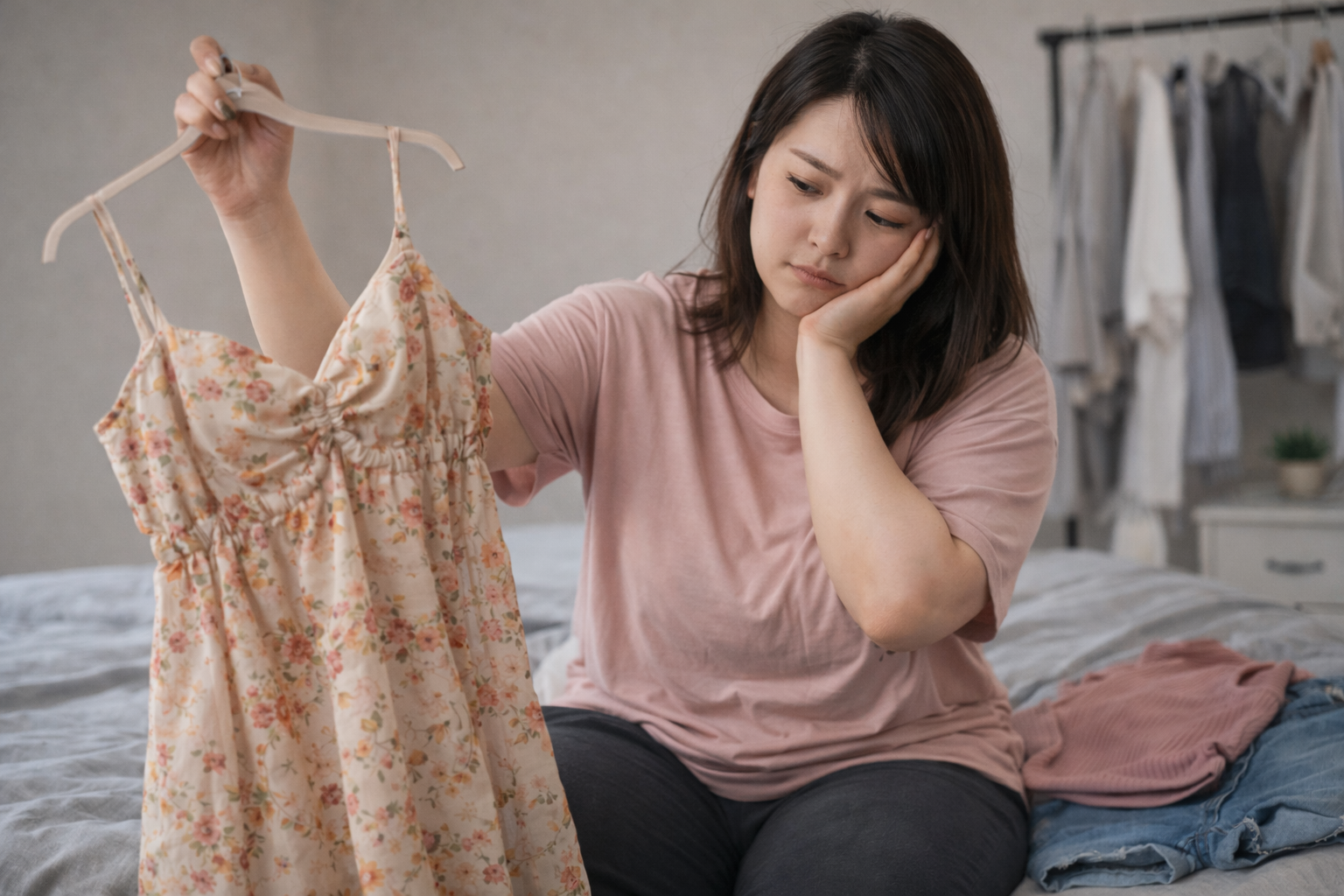 体型のせいで着たい服を諦めてしまう